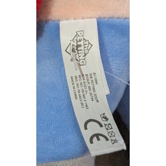 The Petting Zoo 14" Plush Doll Blue Hat & Goggles beach cruise souvenir 1994 - Picture 7 of 8